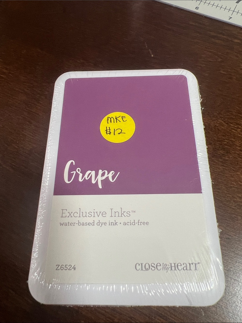 NWT Close to My Heart Stamp Pad Grape